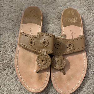 Jack Rogers Leather Sandal